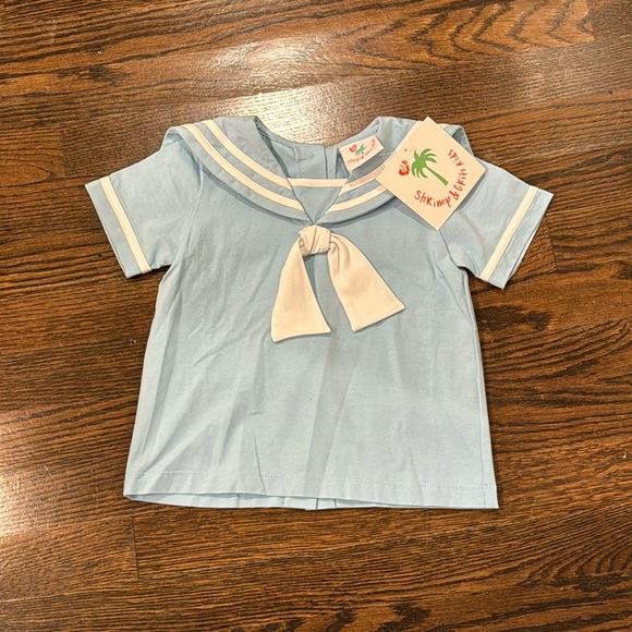 New with Tags Sailor Blouse Shrimp And Grits Kids - Picture 1 of 10